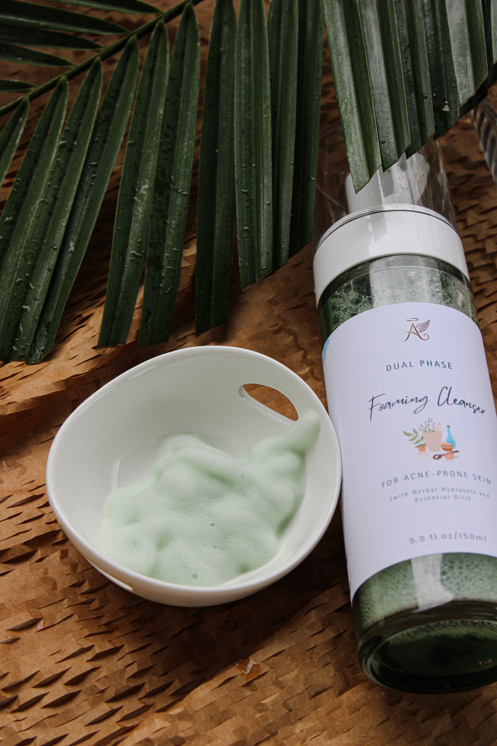 Herbal Harmony Dual Gentle Acne Cleanser & Purifying Foam ANGEL CARE