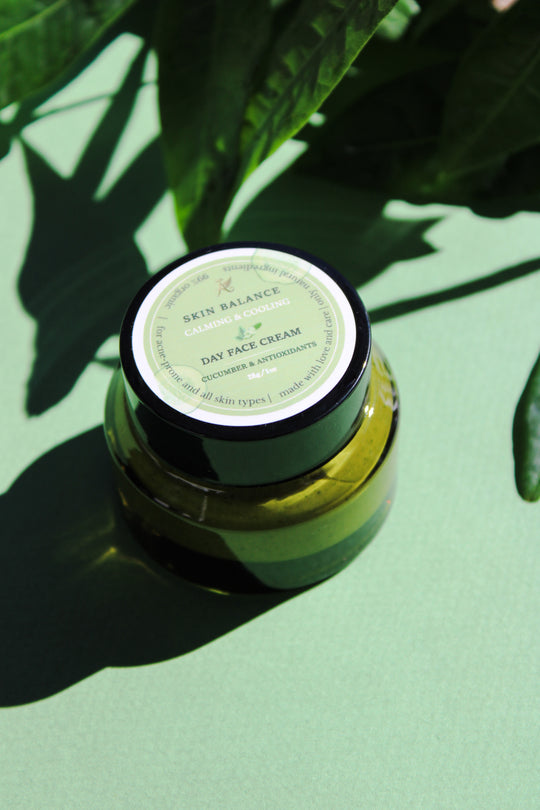 Skin Balance Day Cream with Cucumber & Antioxidants for acne-prone and all skin types